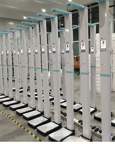 自助醫(yī)用全自動身高體重測量體檢機(jī)